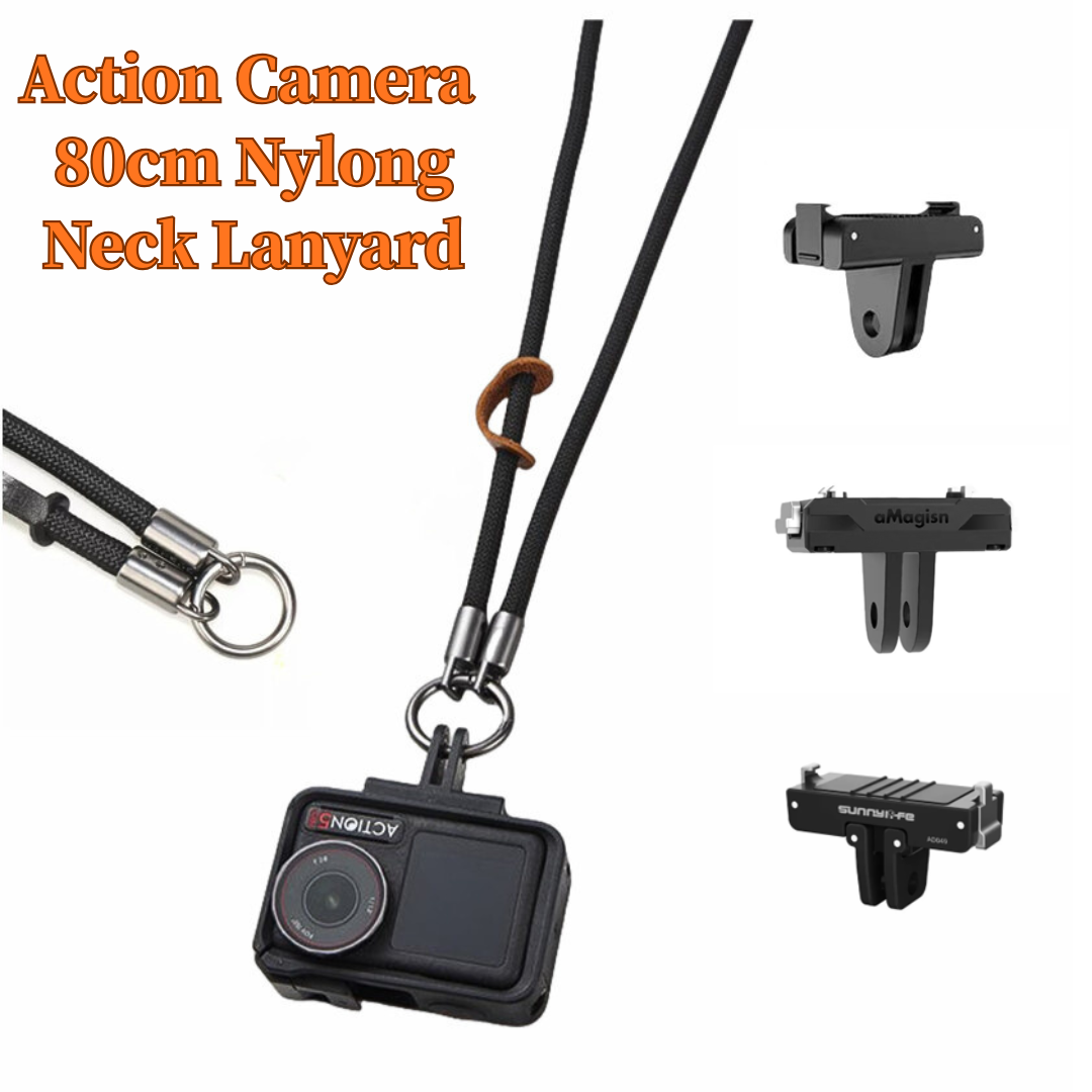 Insta360 Camera Go 3 - Correa de Cuello de Nailon Resistente