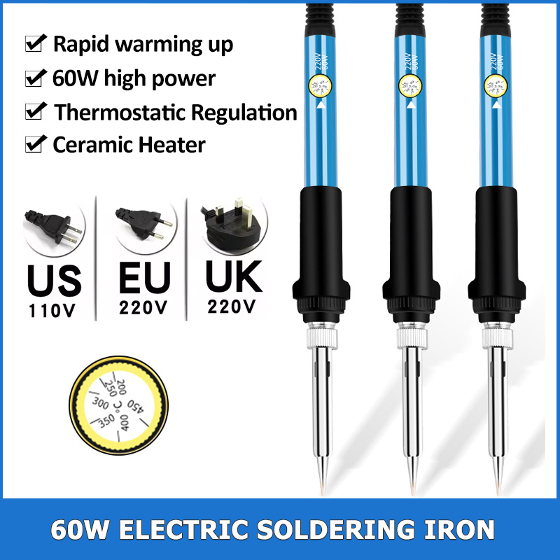 Soldador eléctrico de 60W, her - Electronics Repair Uk reseña y precio