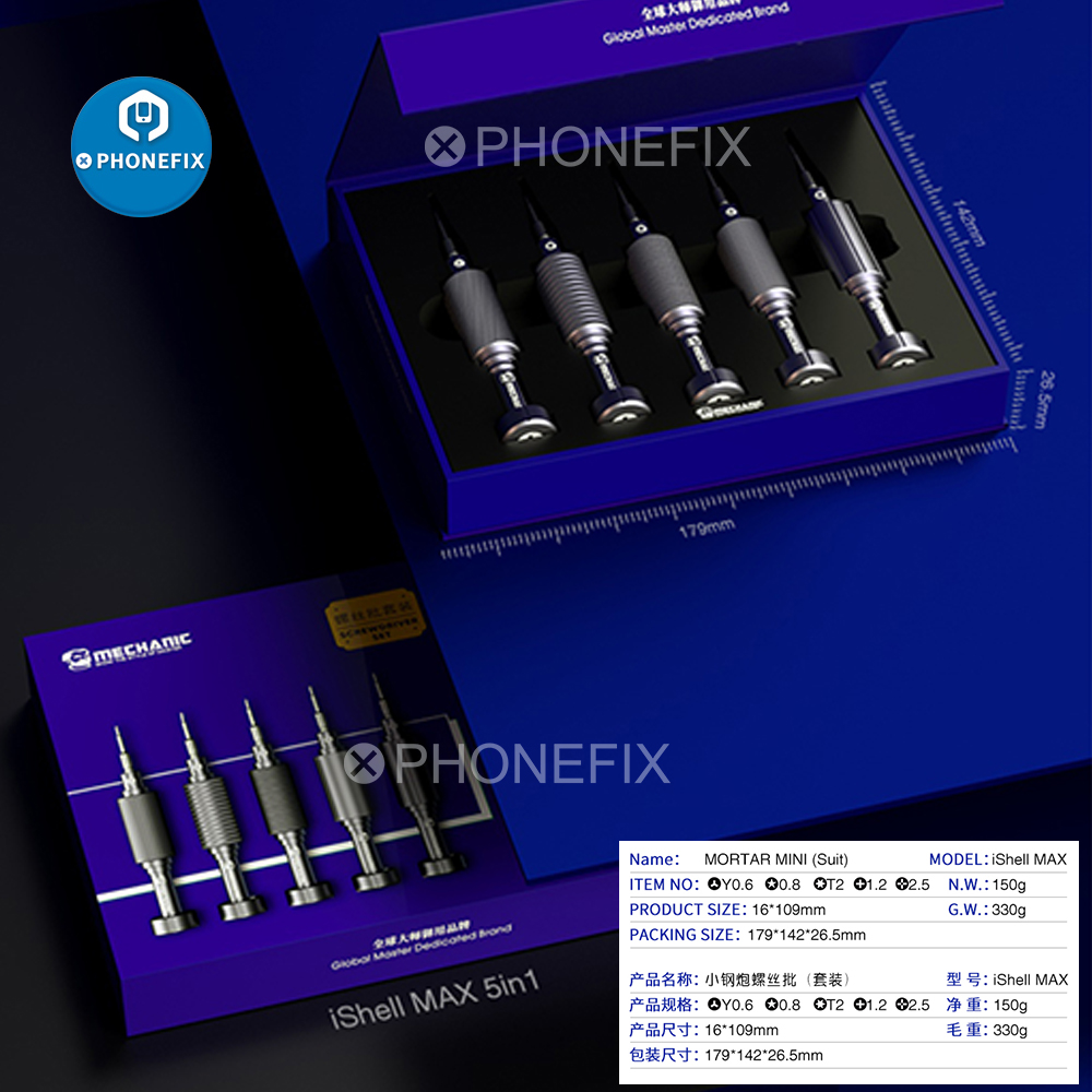 Kit de Destornilladores de Pre - Pentalobe Screwdriver Set reseña y precio